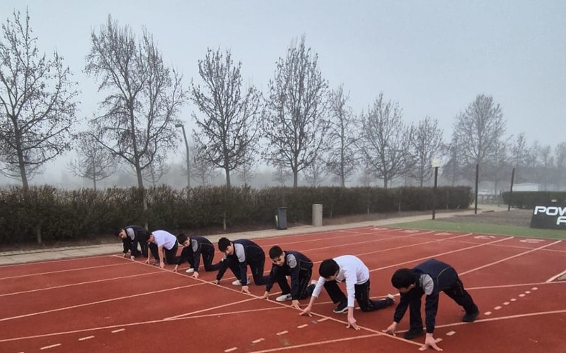 Estudiantes de 6&deg;A participaron en salida pedag&oacute;gica deportiva en el Colegio Ingl&eacute;s