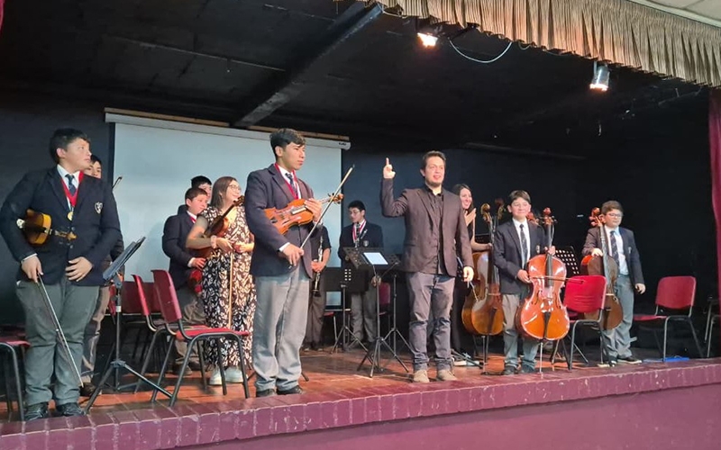 Orquesta de C&aacute;mara se present&oacute; ante Padres y Apoderados