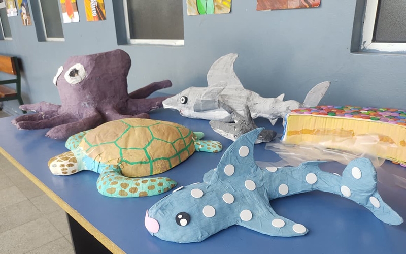 Estudiantes de Sede Norte exponen trabajos de Artes en muestra abierta