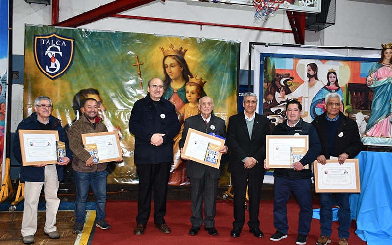 Exalumnos Salesianos de Talca celebran su d&iacute;a con historia, reconocimientos y m&uacute;sica