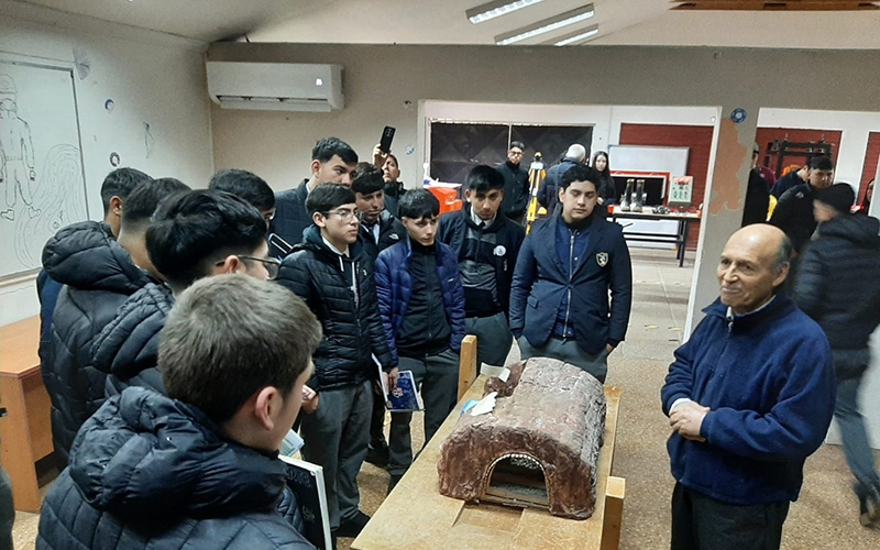 Mecánica Industrial conoce producción minera en Pencahue