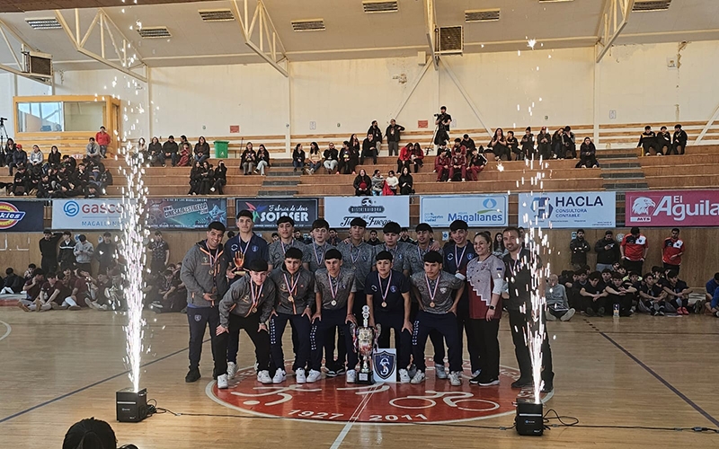 Equipo Futsal obtuvo 3&deg; lugar en Torneo Nacional Salesiano en Punta Arenas