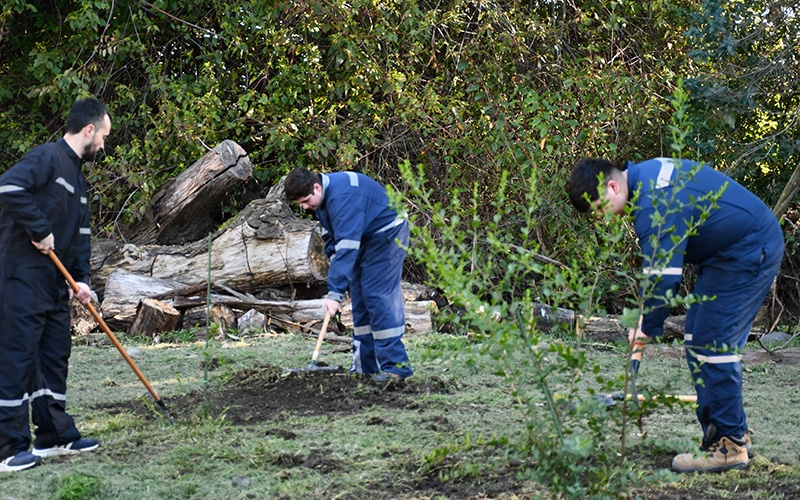 Delegados de Medio Ambiente participaron en jornada de cuidado del bosque nativo