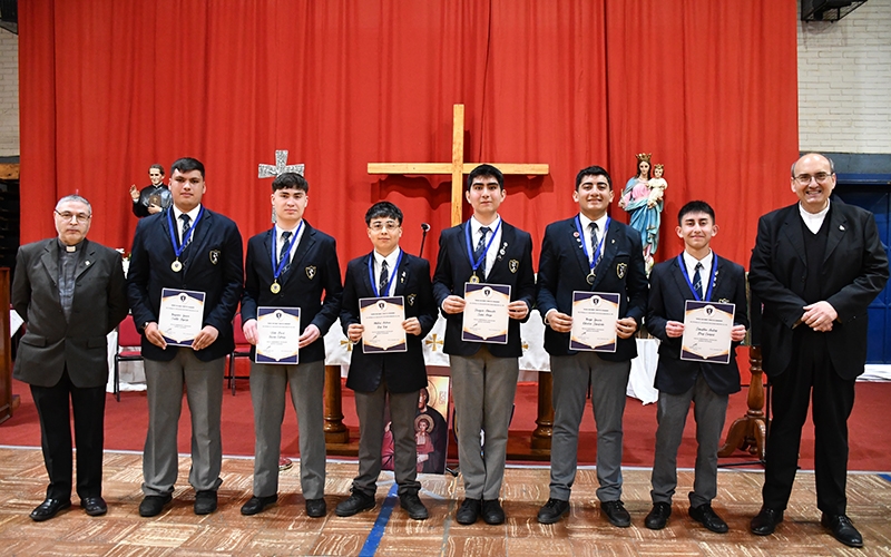 CEST destac&oacute; a estudiantes de 4&deg; medio por Esp&iacute;ritu Salesiano, ACLE y Mejor Compa&ntilde;ero